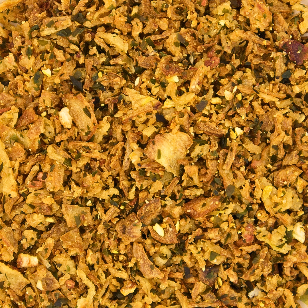 Oignons frits bio aux algues - saveur citron