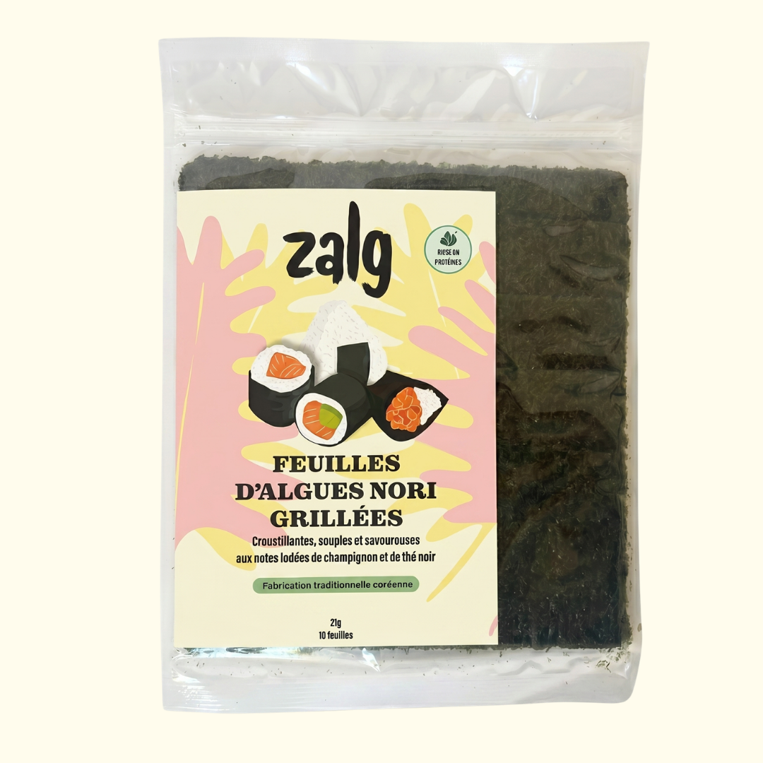 Roasted Nori Seaweed Sheets (Premium) – ZALG