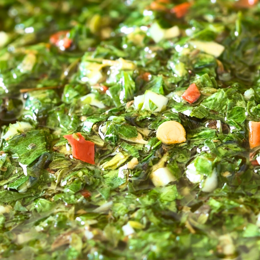 Sauces Chimichurri aux algues