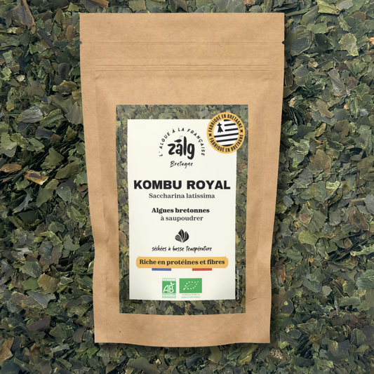 Algues bretonnes bio - Kombu royal