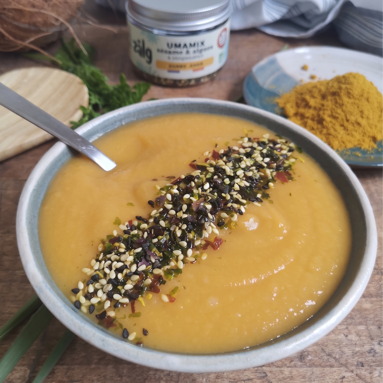 UMAMIX: sesame & seaweed to sprinkle - Curry & Coco 50g