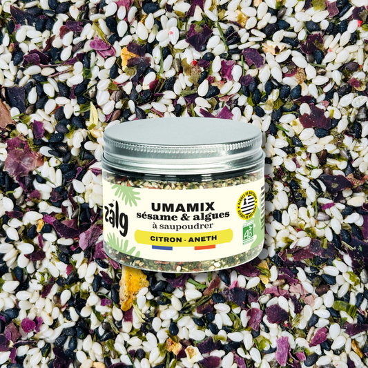 UMAMIX : sésame & algues à saupoudrer - Citron & Aneth