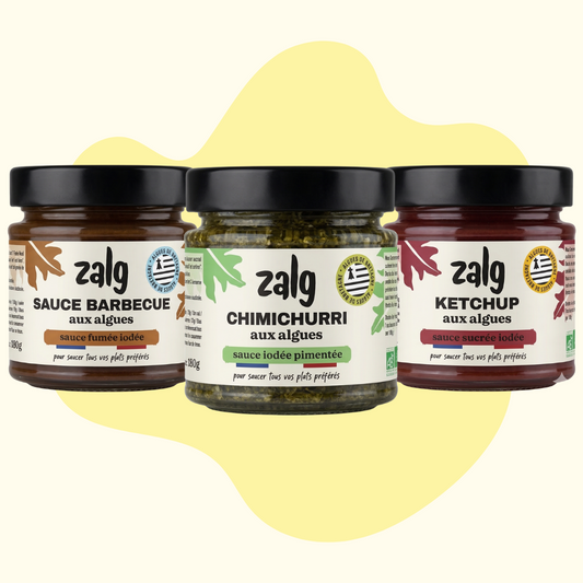 Pack 3 Sauces aux algues