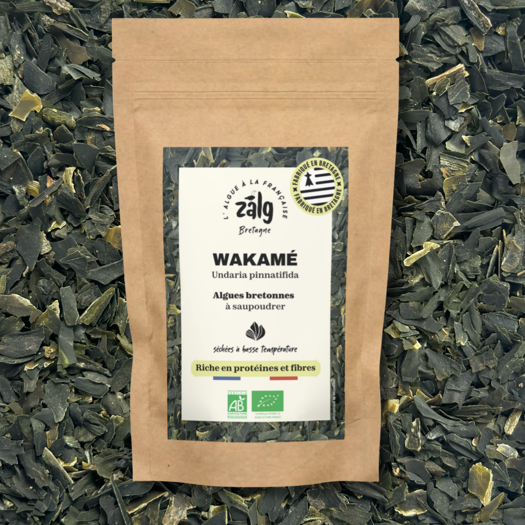 Algues bretonnes bio - Wakamé
