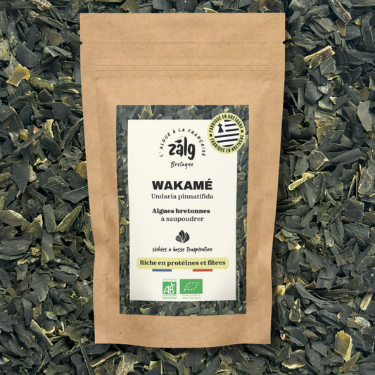 Algues bretonnes bio - Wakamé