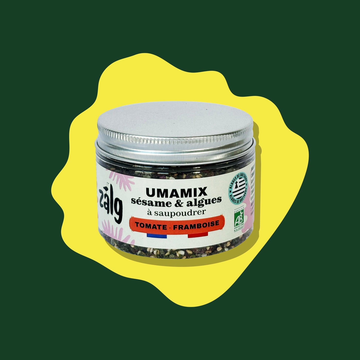 UMAMIX: sesame & seaweed to sprinkle - Tomato & Raspberry (50g)