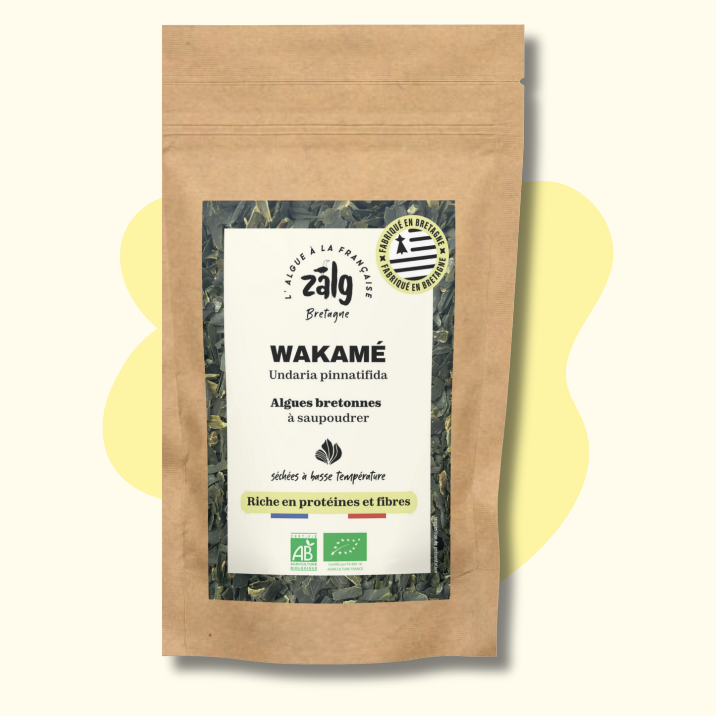 Organic Breton seaweed - Wakamé